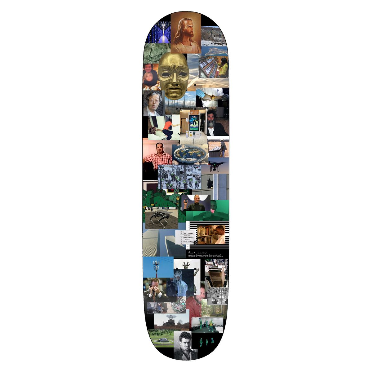 Quasi Dick Rizzo Psyop 8.25" Skateboard Deck