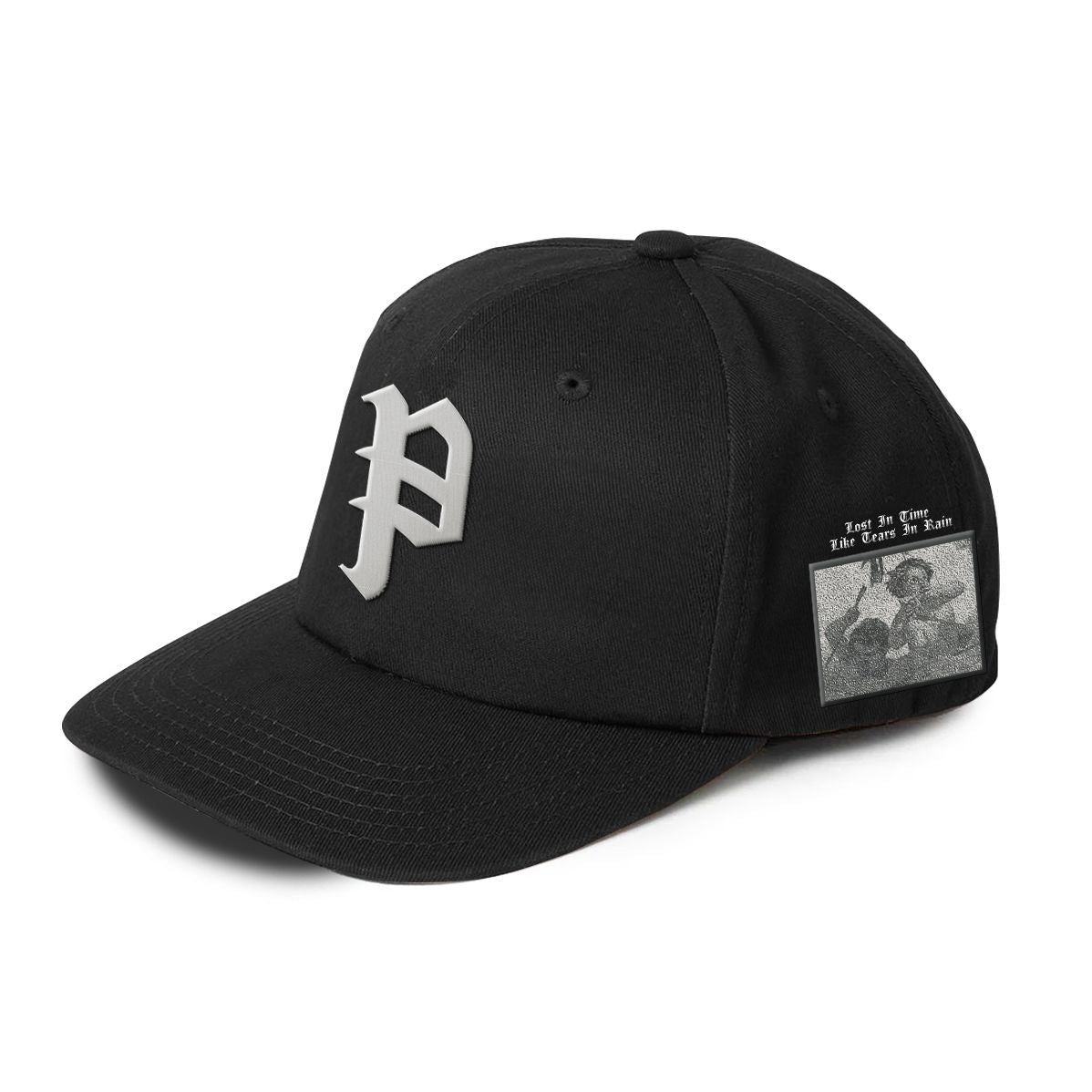 Primitive Century Black A-Frame Snapback Hat