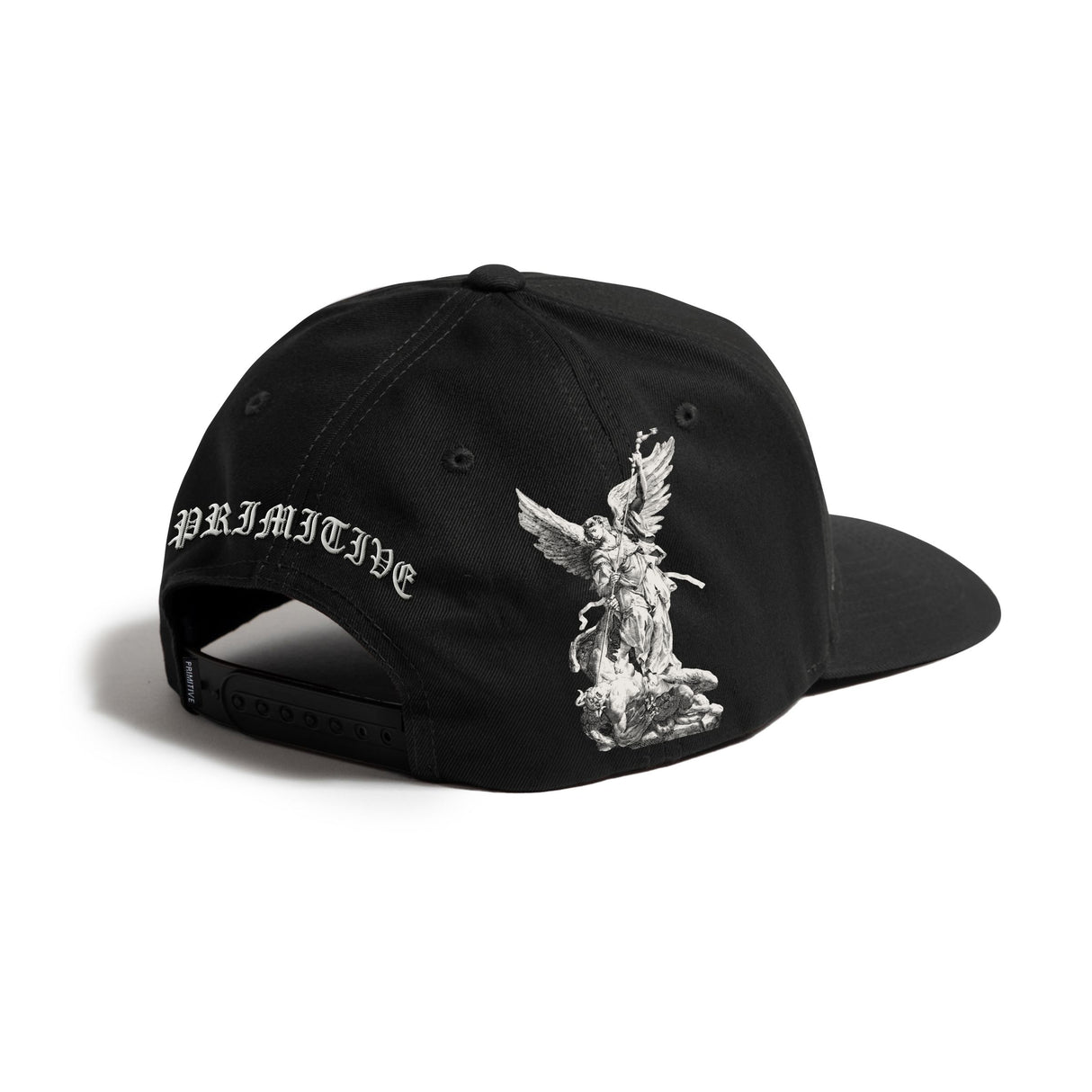 Primitive Century Black A-Frame Snapback Hat