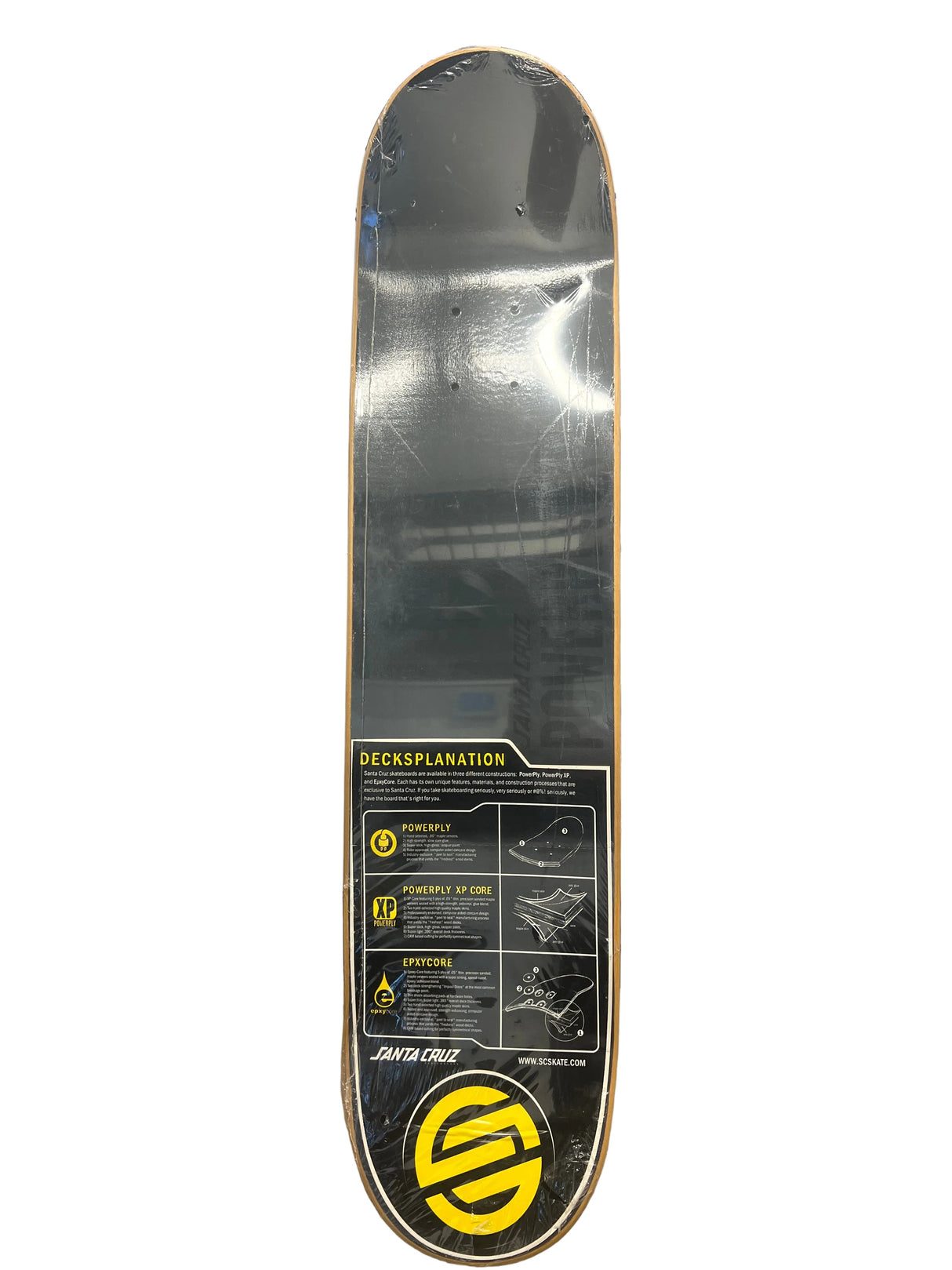 Santa Cruz Jayme Fortune Ship Signed (but not by Jayme) 7.4" Skateboard Deck