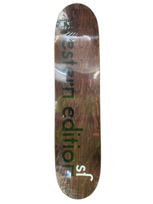 Western Edition Raul Navarro Black and White Pictures Black 7.75" Skateboard Deck