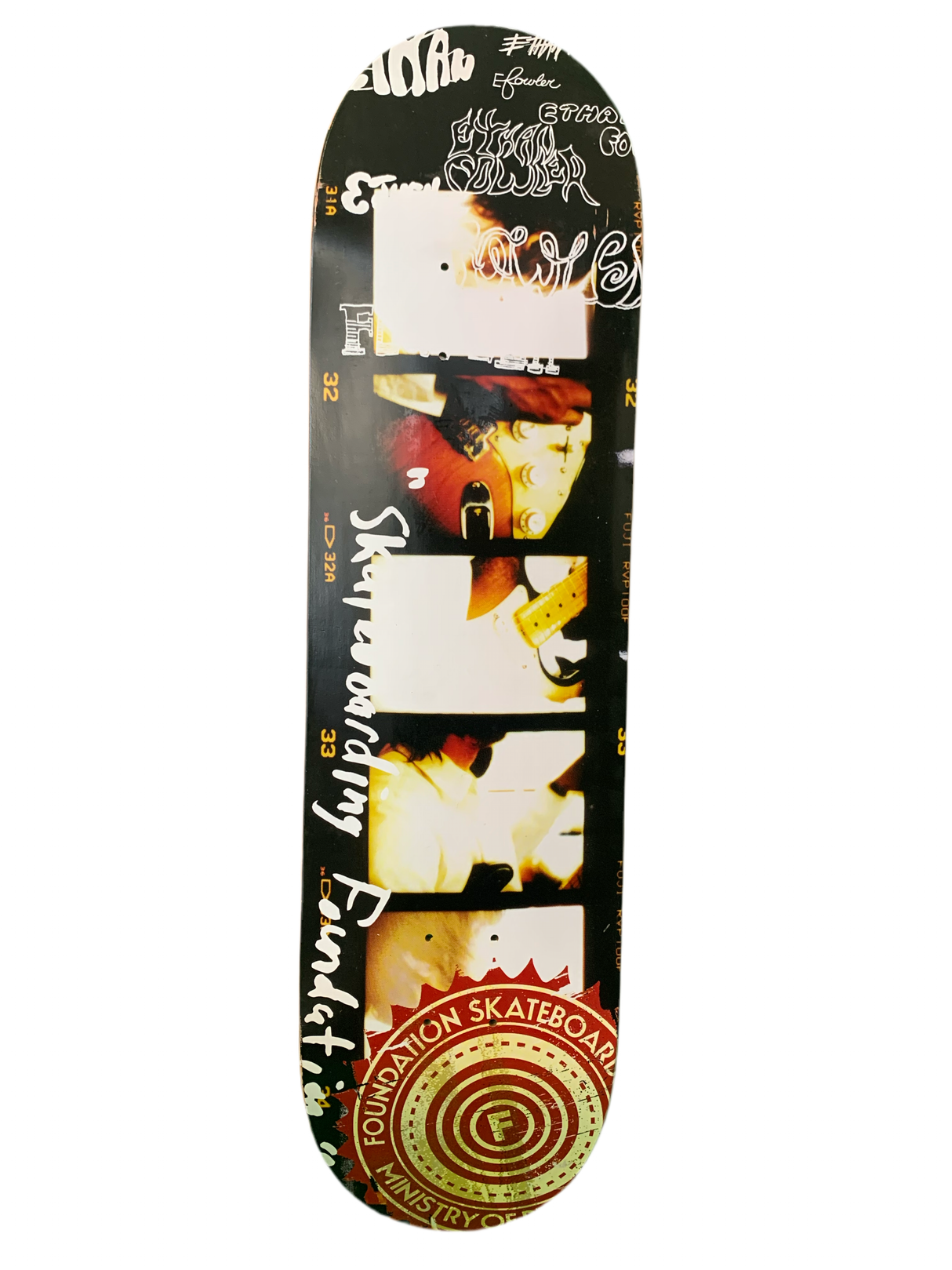 Foundation Ethan Fowler Film Strip 8" Classic Skateboard Deck