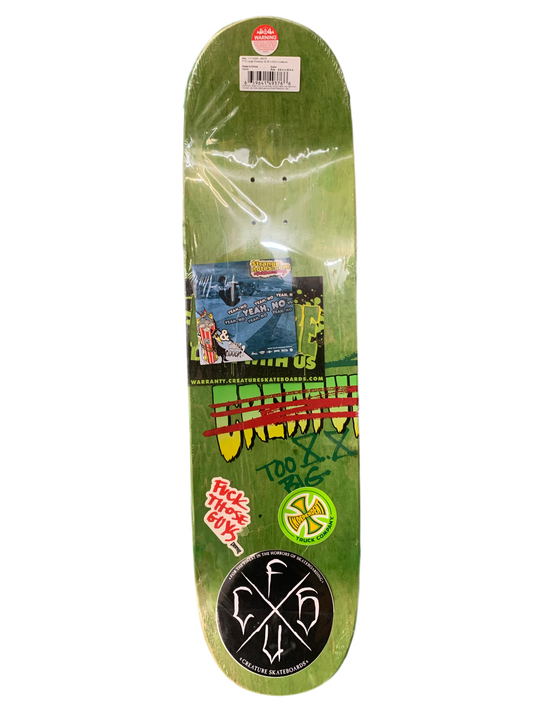 Creature Fuck Those Guys Large Powerply 8.8" Classic Skateboard Deck