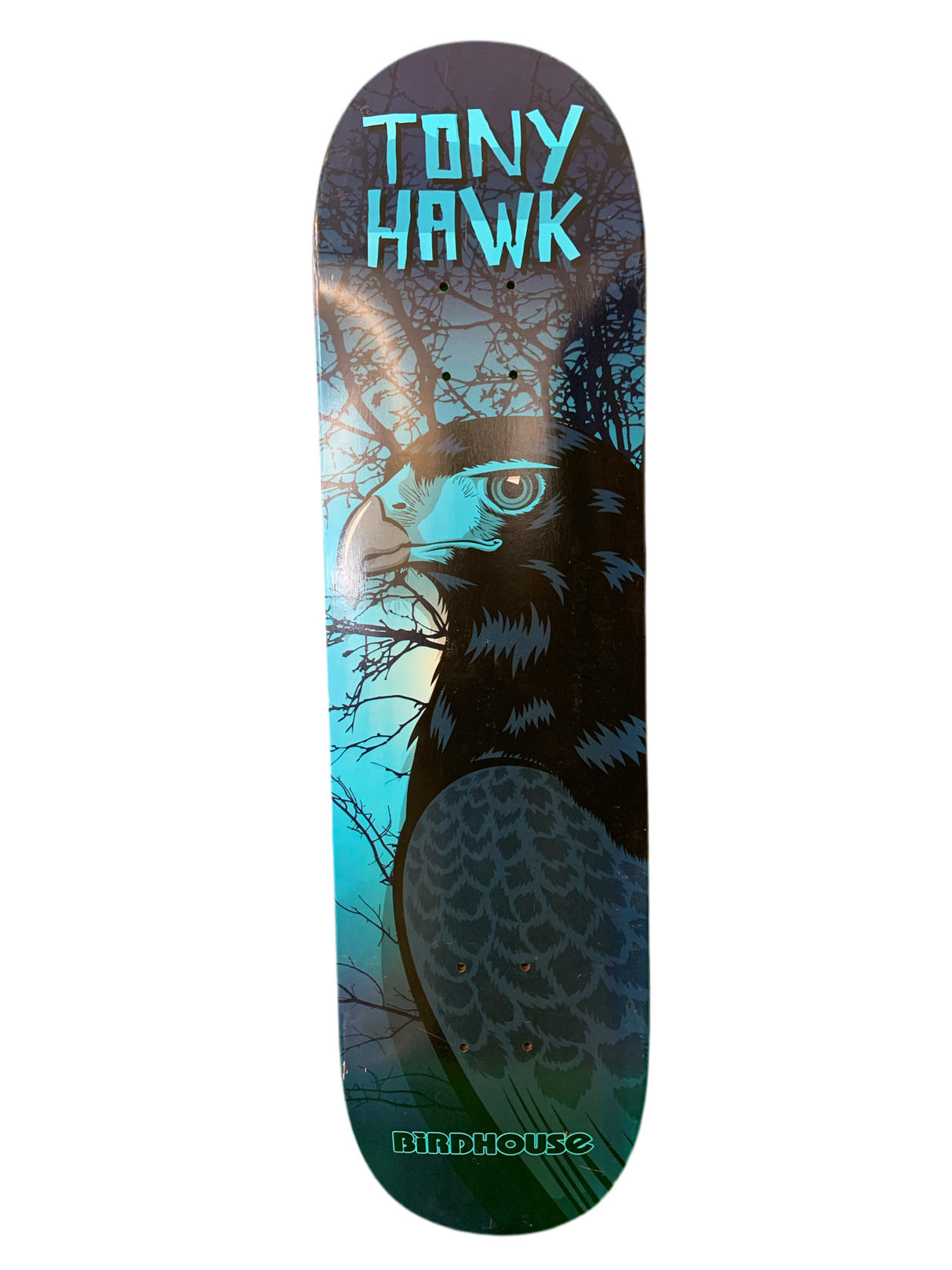 Birdhouse Tony Hawk Blue Hawk 8.25" Classic Skateboard Deck