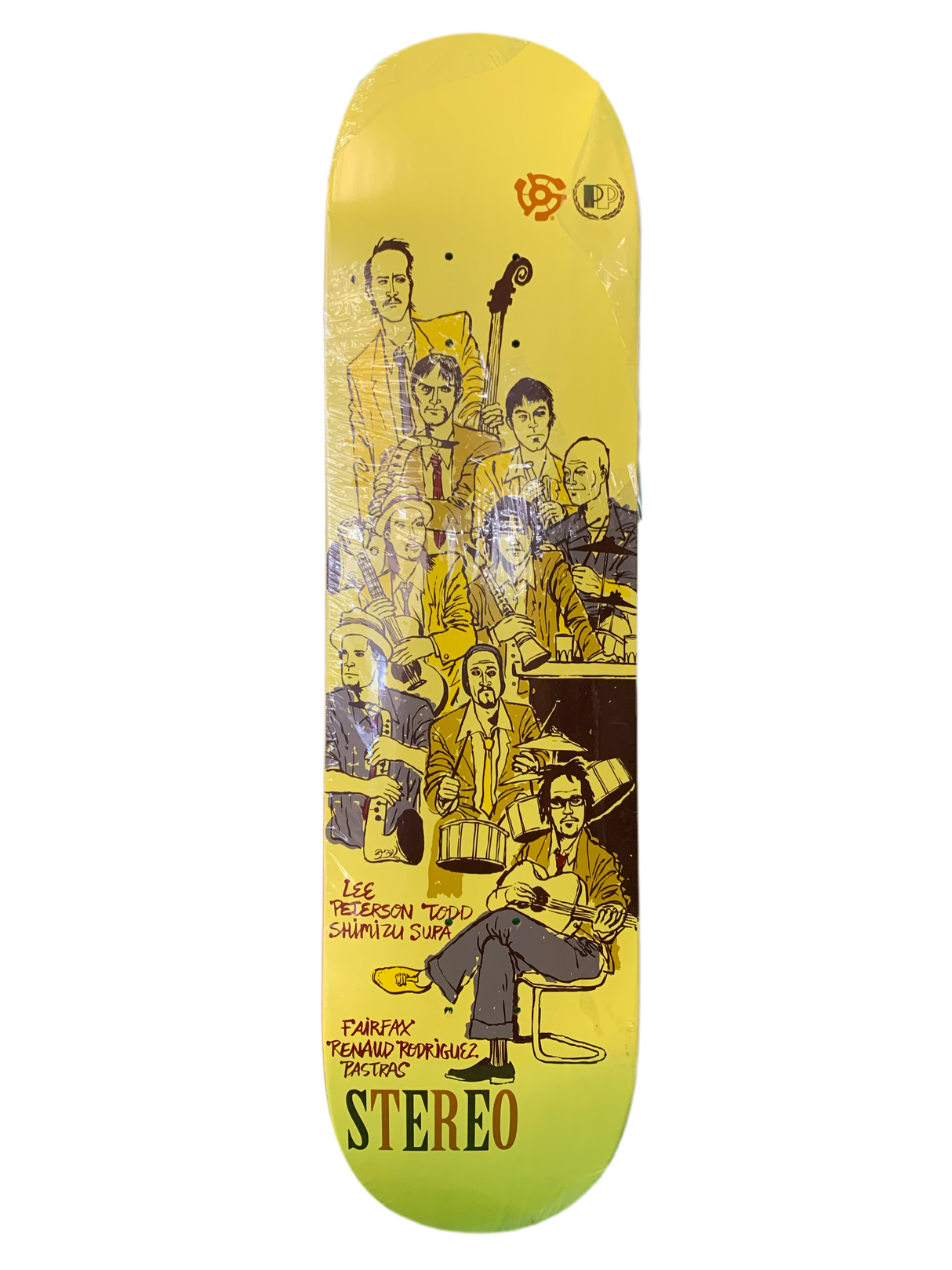 Stereo Full Team Portrait 7.75" Classic Skateboard Deck