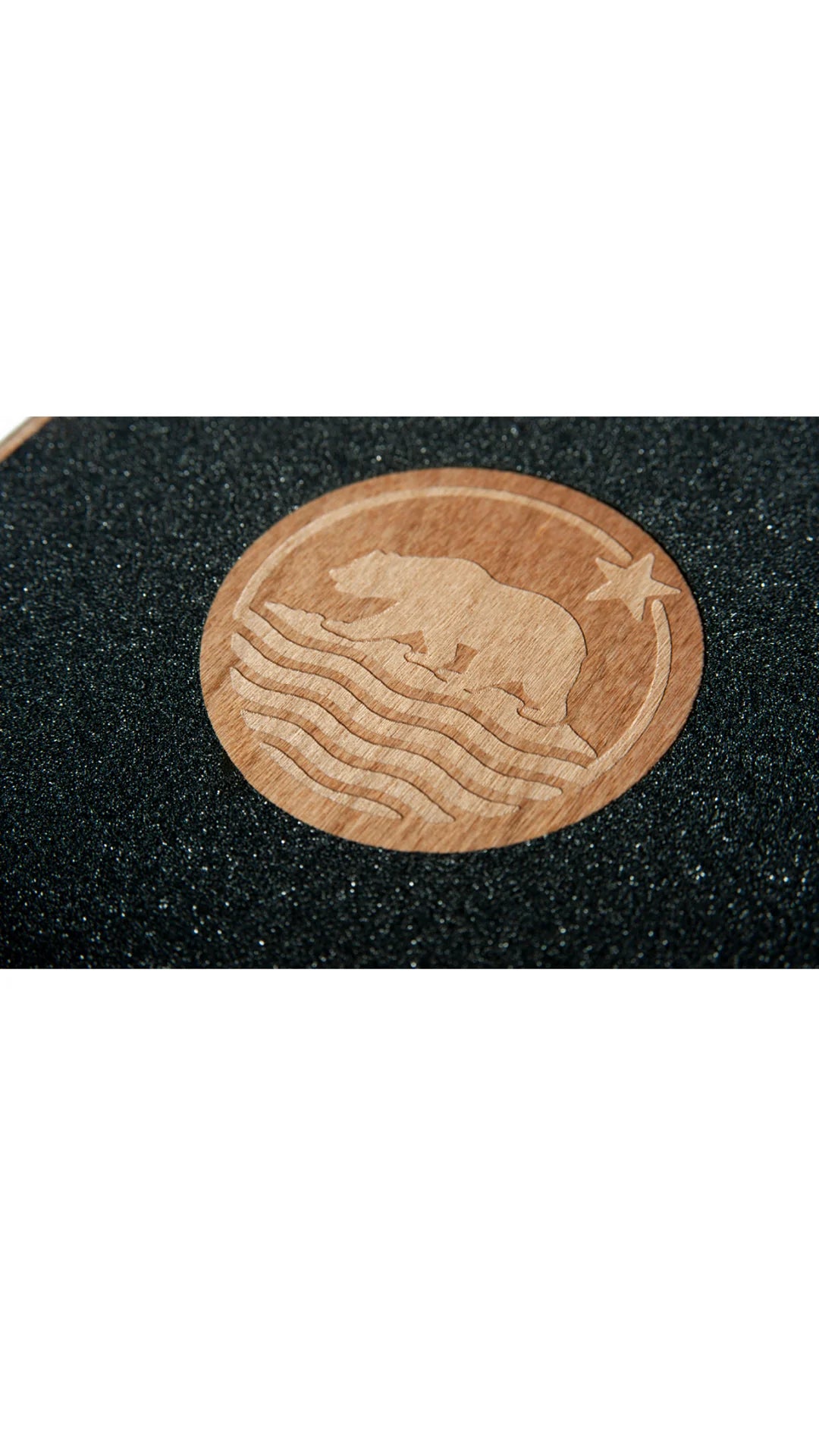 Dusters Beach 29" Black California Bear Cruiser Skateboard