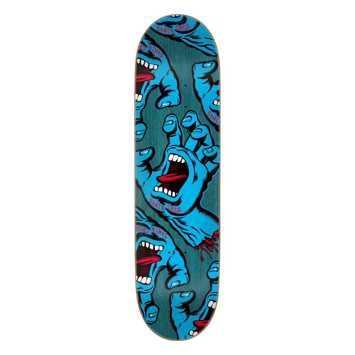 Santa Cruz Crowded Hand 8.25" x 31.83" Skateboard Decks