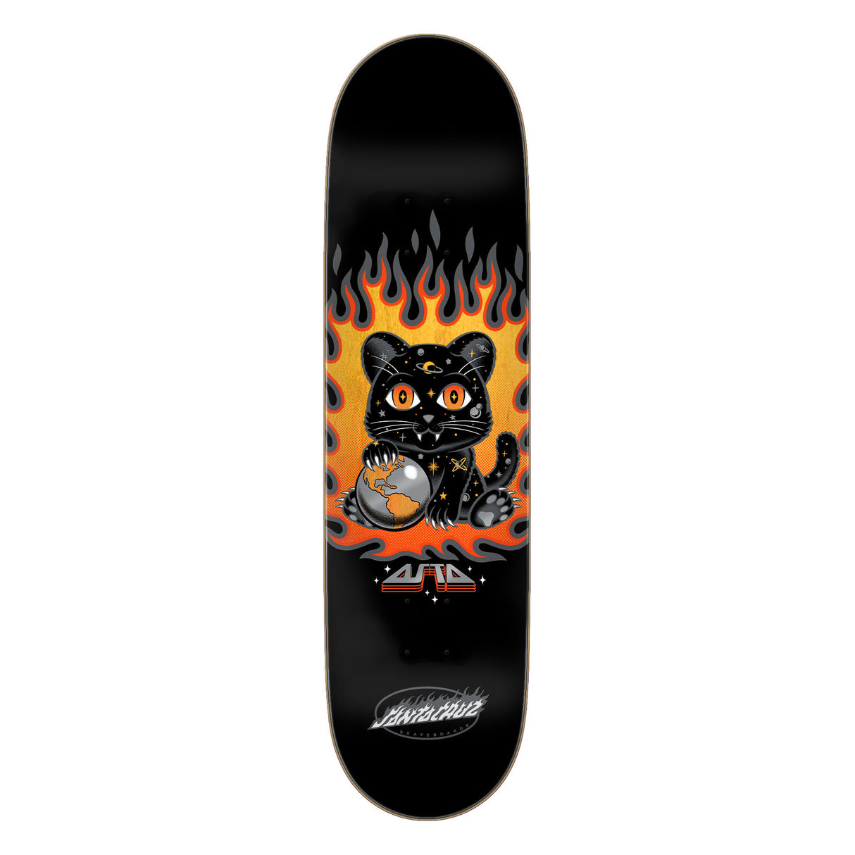 Santa Cruz Asta Space Kitten Twin Pro 8.2" x 31.6" Skateboard Decks