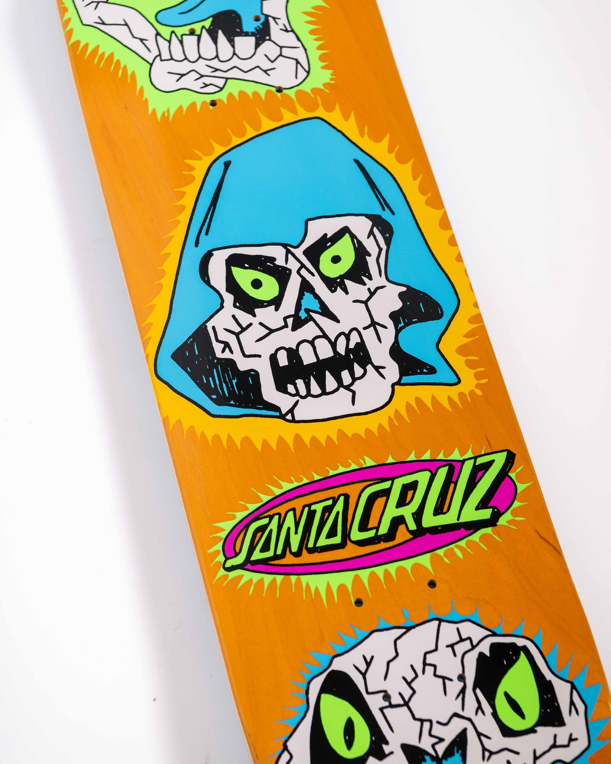 Santa Cruz Scribble Head FeelBase 7.75" x 30.25" Skateboard Decks