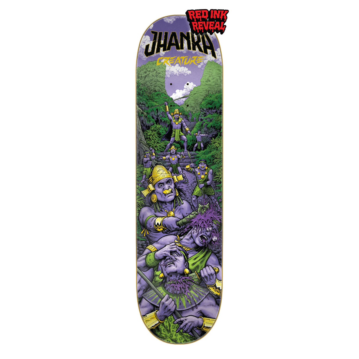 Creature Gonzalez Warriors VX Deck 8.375" x 32" Skateboard Decks
