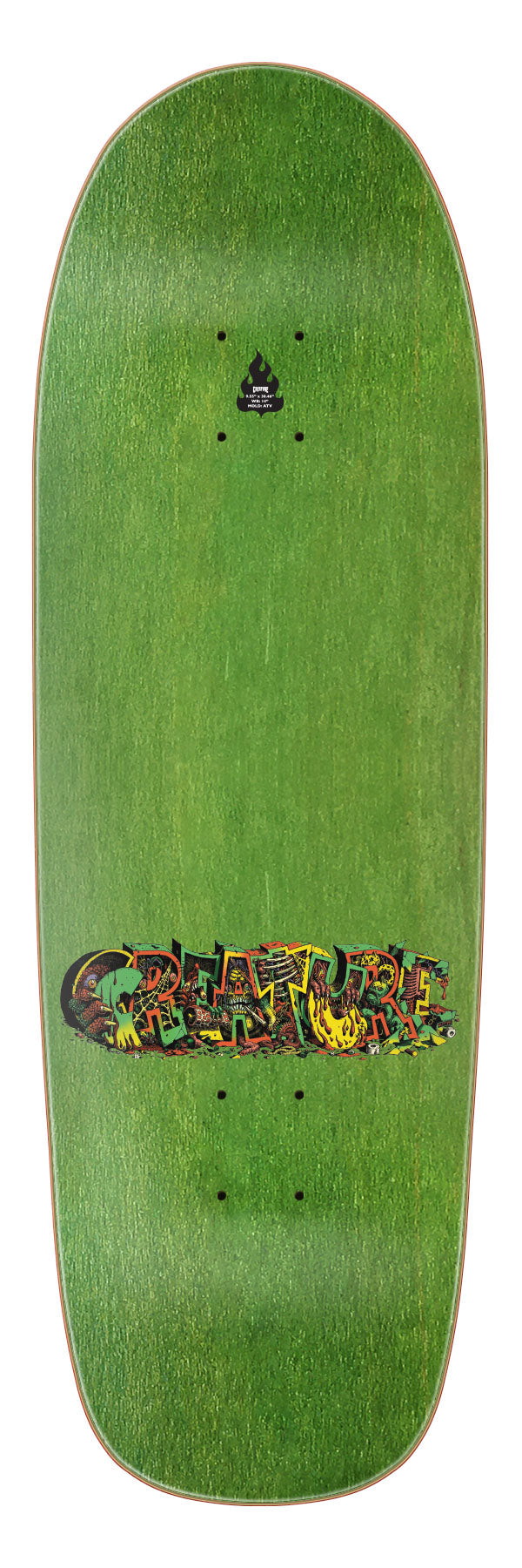 Creature Hallucination Beast 9.55" x 30.46" Skateboard Decks