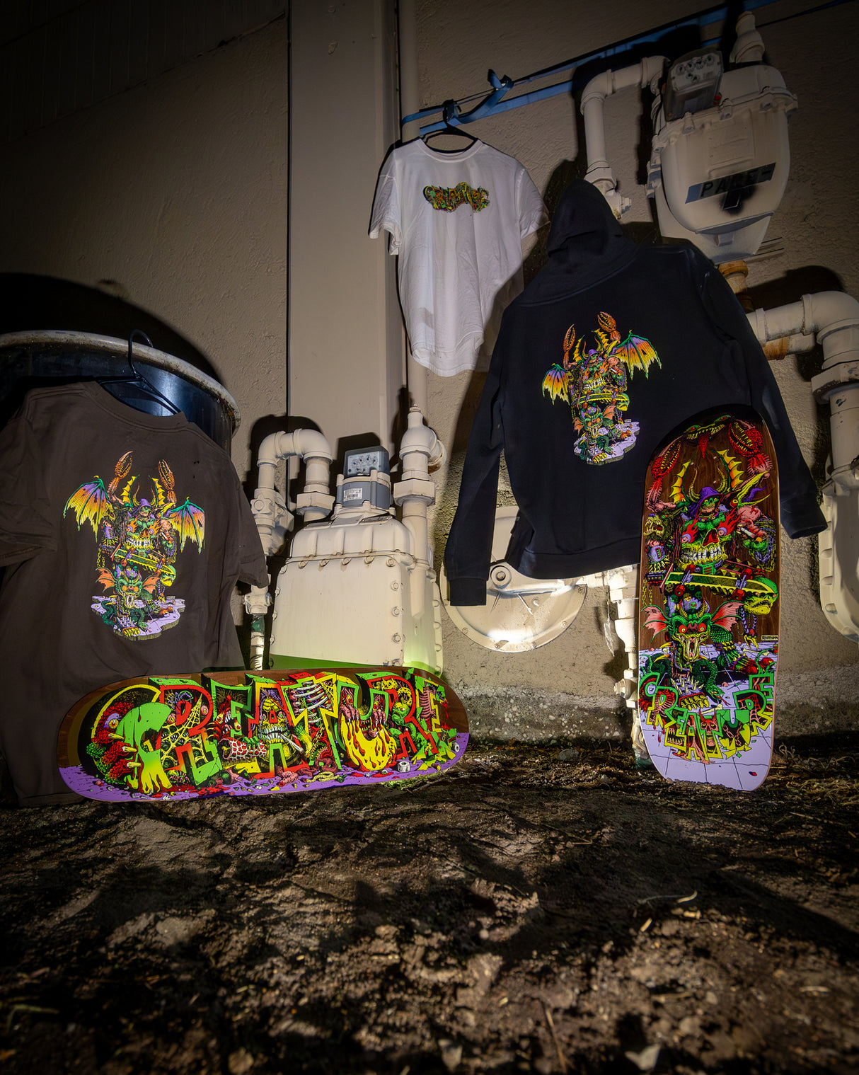 Creature Hallucination Beast 9.55" x 30.46" Skateboard Decks