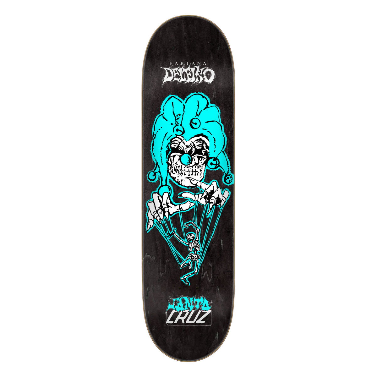 Santa Cruz Delfino Puppet Master FeelBase Pro 8.25" x 31.00" Skateboard Deck