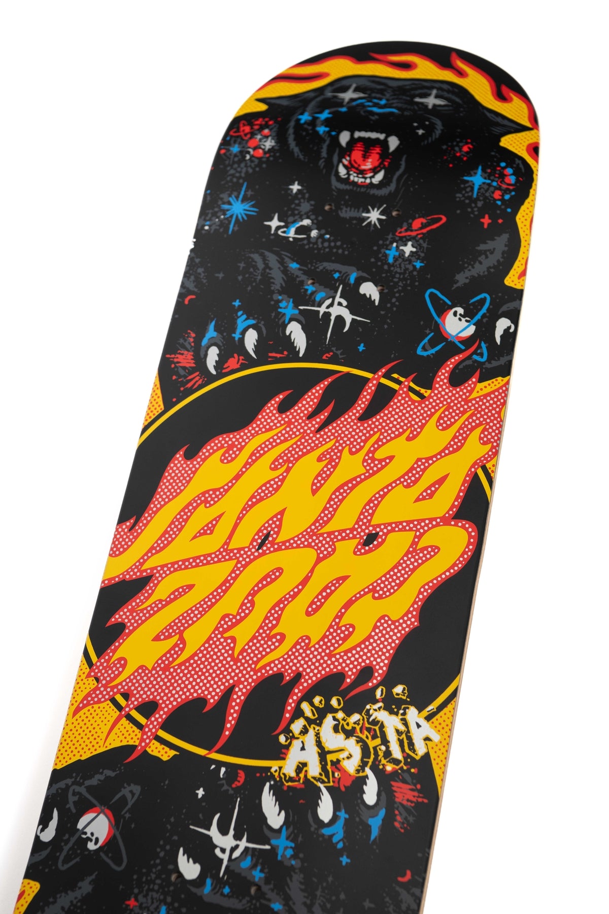 Santa Cruz Asta Cosmic Cat Twin Pro 8.2" x 31.6" Skateboard Deck