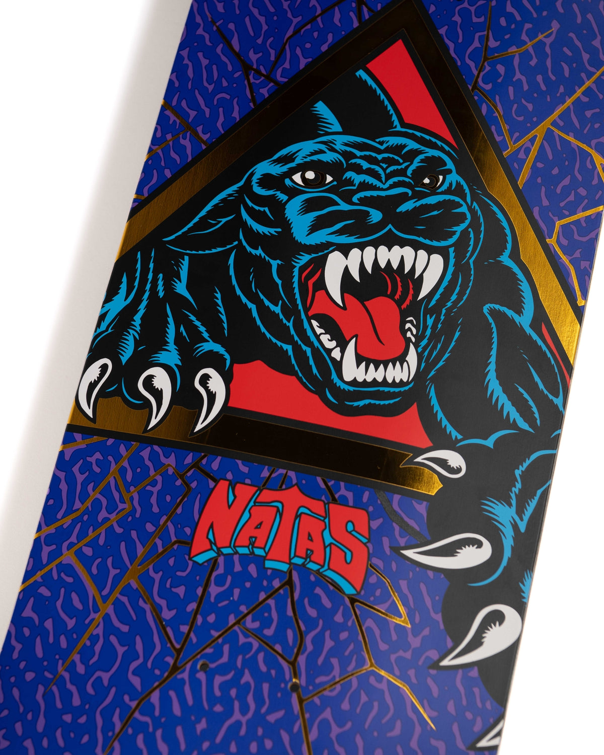 Santa Cruz Natas Shattered Panther VX Deck 9.00" x 32.15" Skateboard Deck