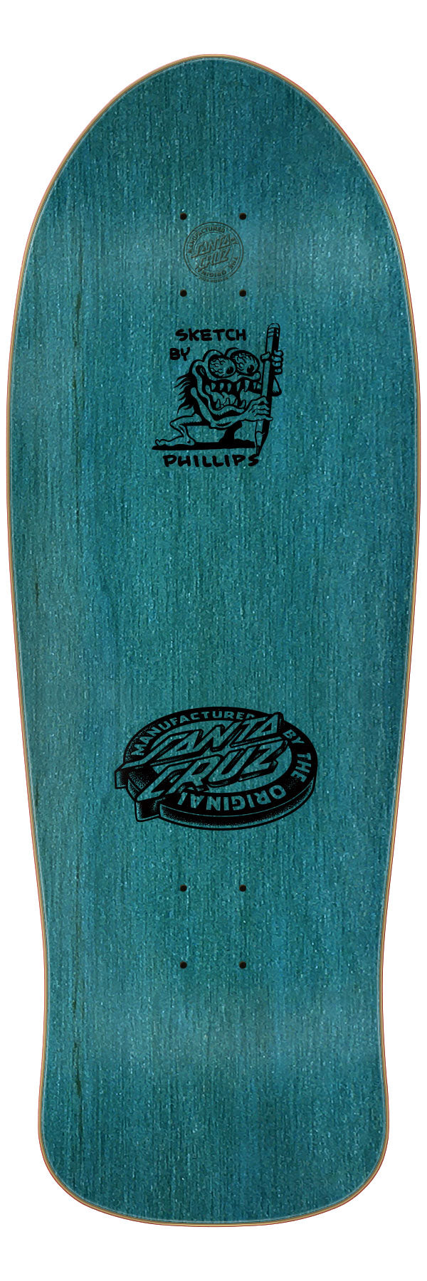 Santa Cruz Natas Sketch Panther Reissue 10.54" x 30.14" Skateboard Deck