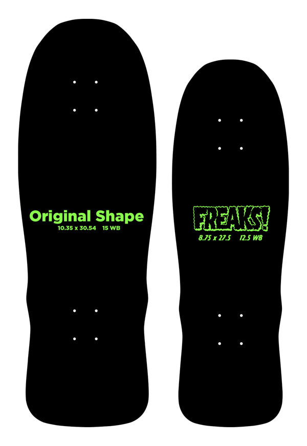 Santa Cruz Winkowski Dope Planet Micro Freaks 8.75" x 27.5" Skateboard Deck