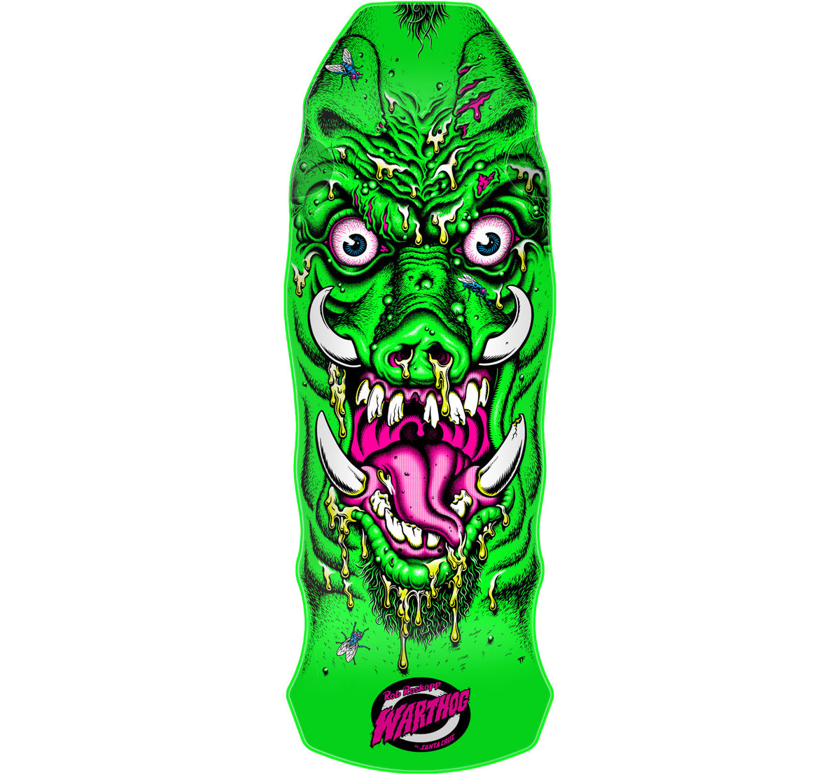 Santa Cruz Roskopp Warthog Freaks 11.00" x 31.445" Skateboard Deck
