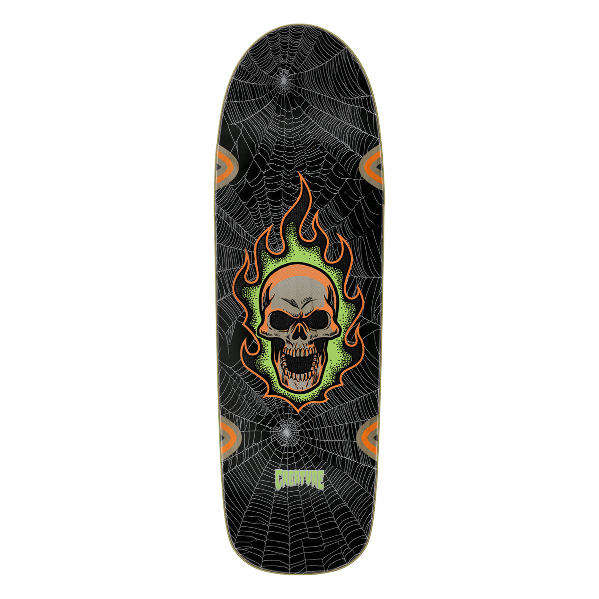 Creature Bonehead Webbed Team 9.00" x 31.68" Skateboard Deck