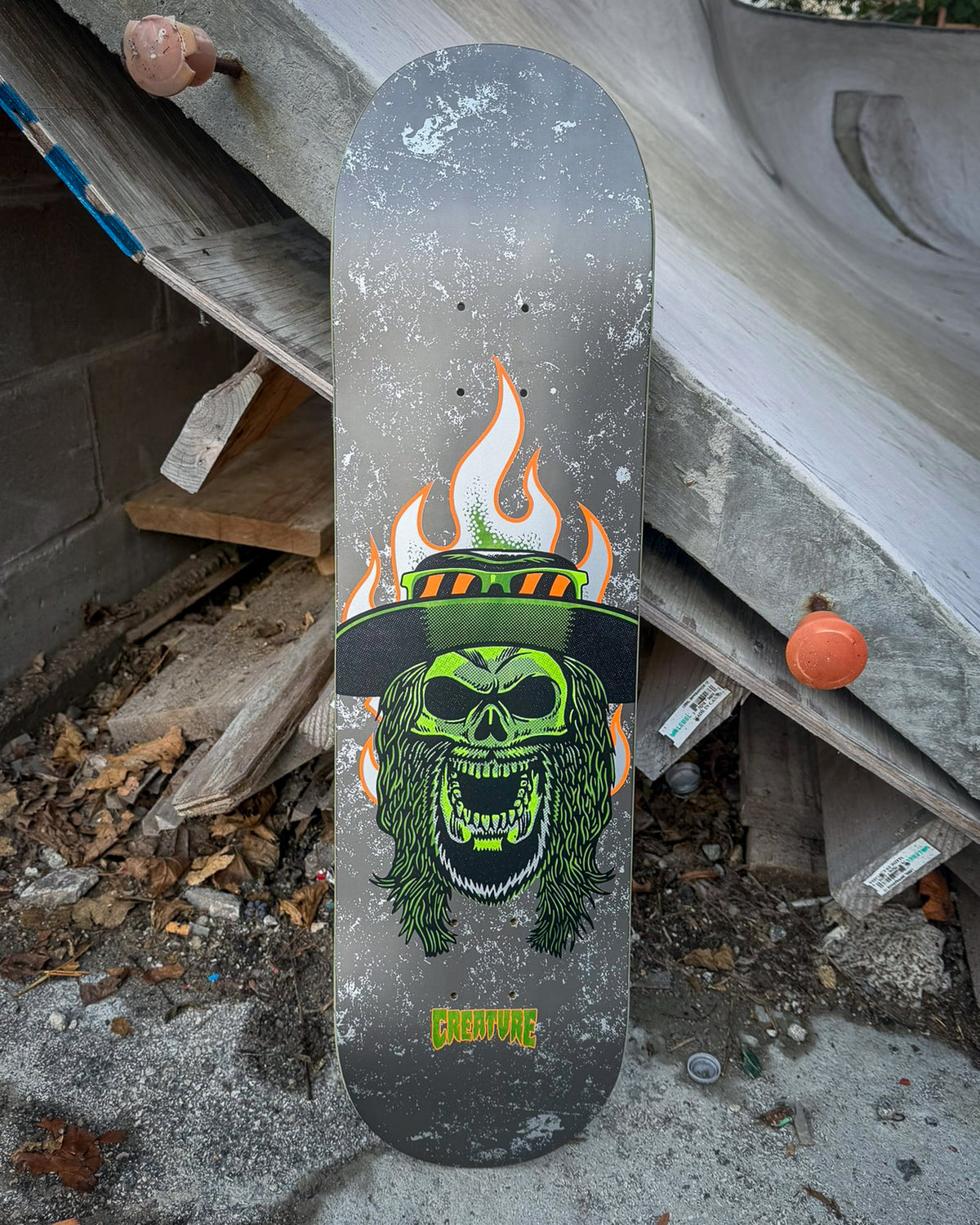 Creature Lockwood Bonehead Pro 8.25" x 32.04" Skateboard Deck