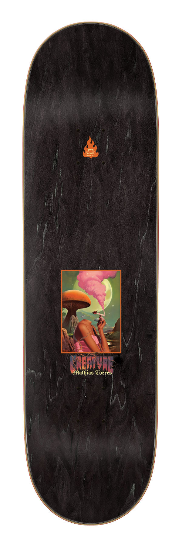Creature Torres Jaguar Pro Stumps 8.51" x 31.88" Skateboard Deck
