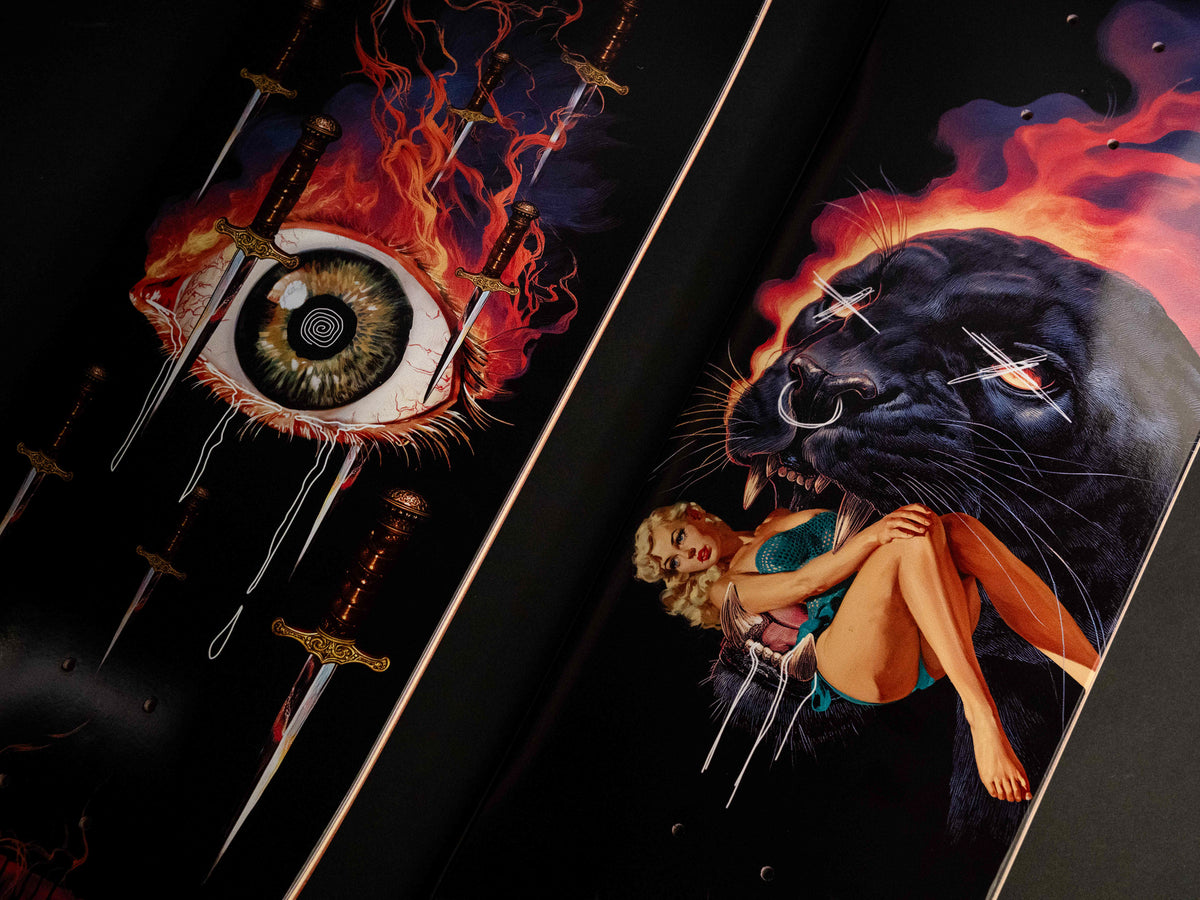 Creature Torres Jaguar Pro Stumps 8.51" x 31.88" Skateboard Deck