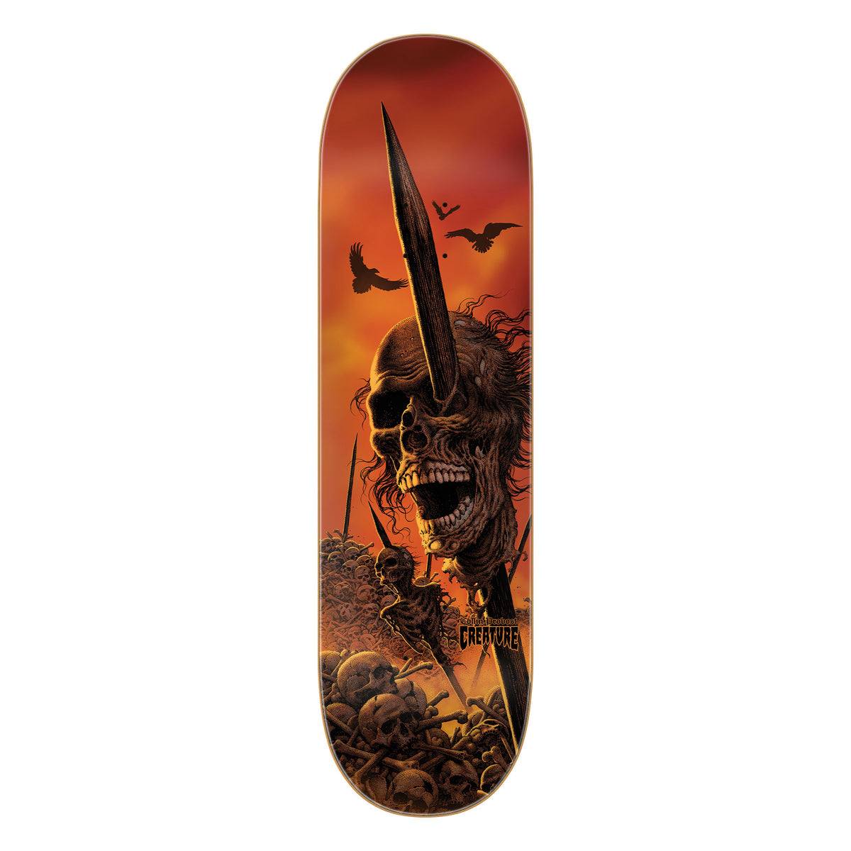 Creature Provost Wasted Pro 8.75" x 32.15" Skateboard Deck