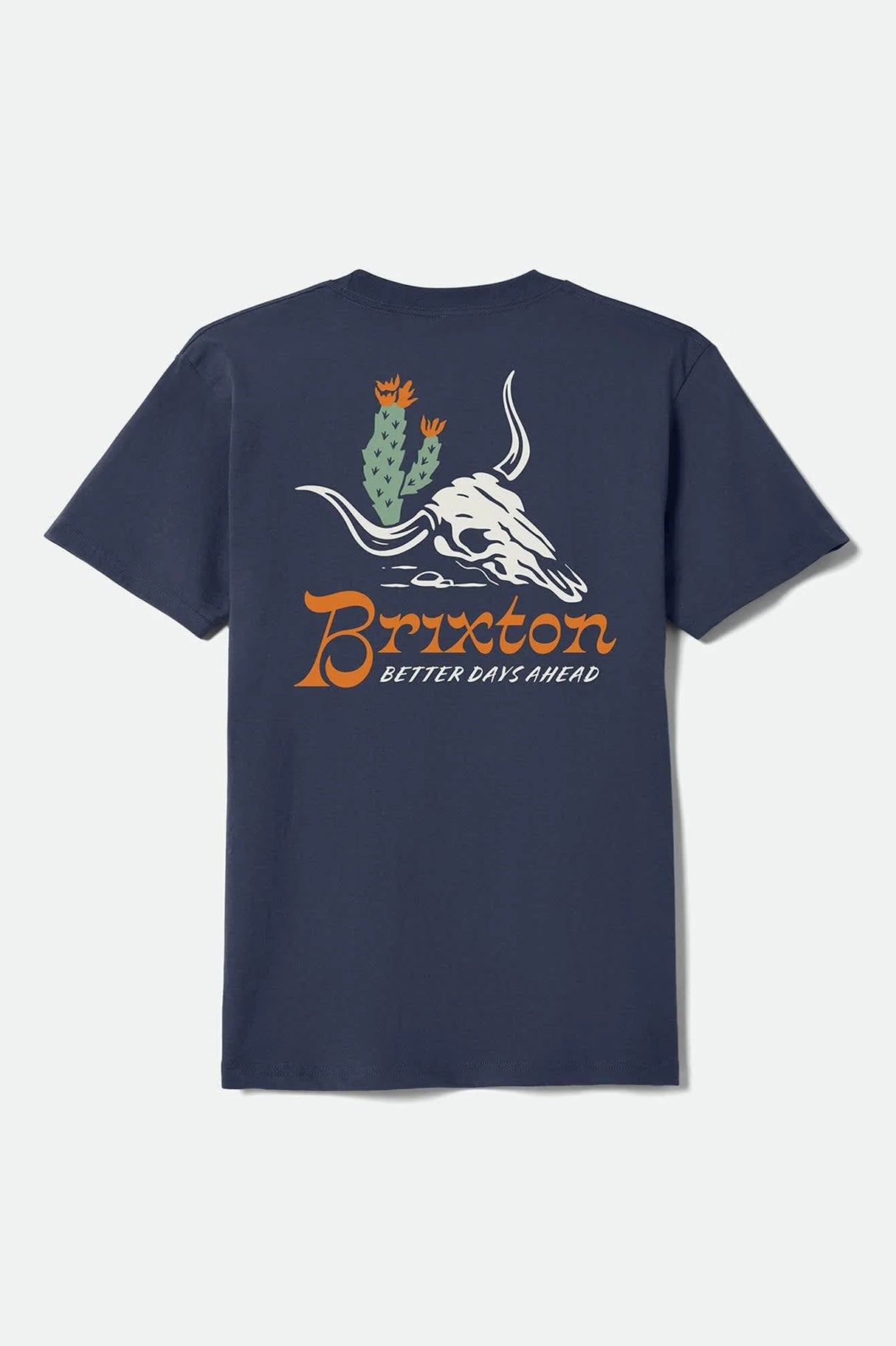 Brixton Barren Standard Navy S/s Shirt