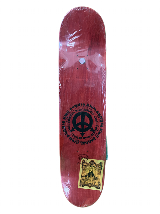 Bummer High Kraken Foil 8" Classic Skateboard Deck