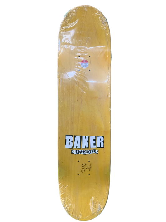 Baker Erik Ellington Skull Cross Wallpaper 8.4" Classic Skateboard Deck