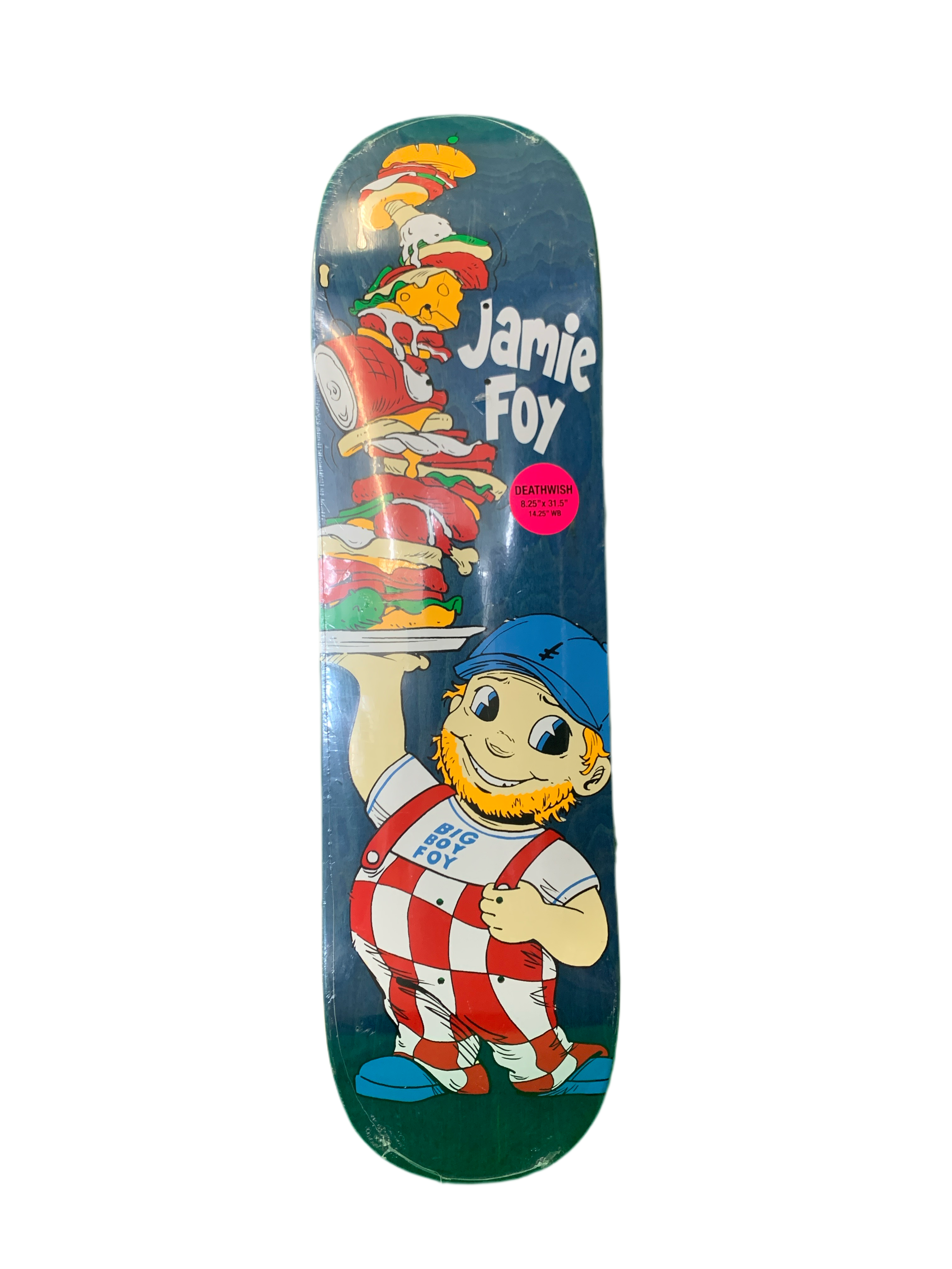 Skateboard Completo Deathwish 8.0" WAR MASTER Jamie Foy - Set Pronto All'uso