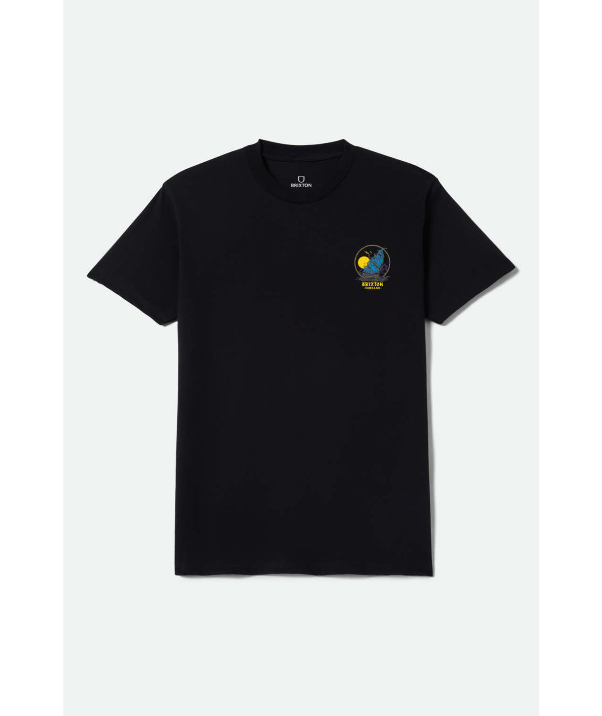 Brixton High Seas Black Standard S/s Shirt