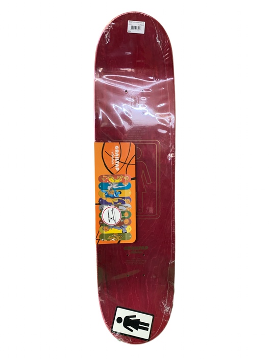 Girl Andrew Brophy B-Ball Series 8.25" Classic Skateboard Deck