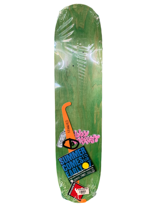 Krooked Bobby Worrest Guest Spray Paints II 8.25" Classic Skateboard Deck