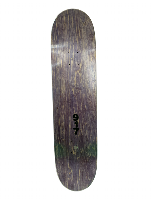 917 Triplets Fade 8.25" Classic Skateboard Deck