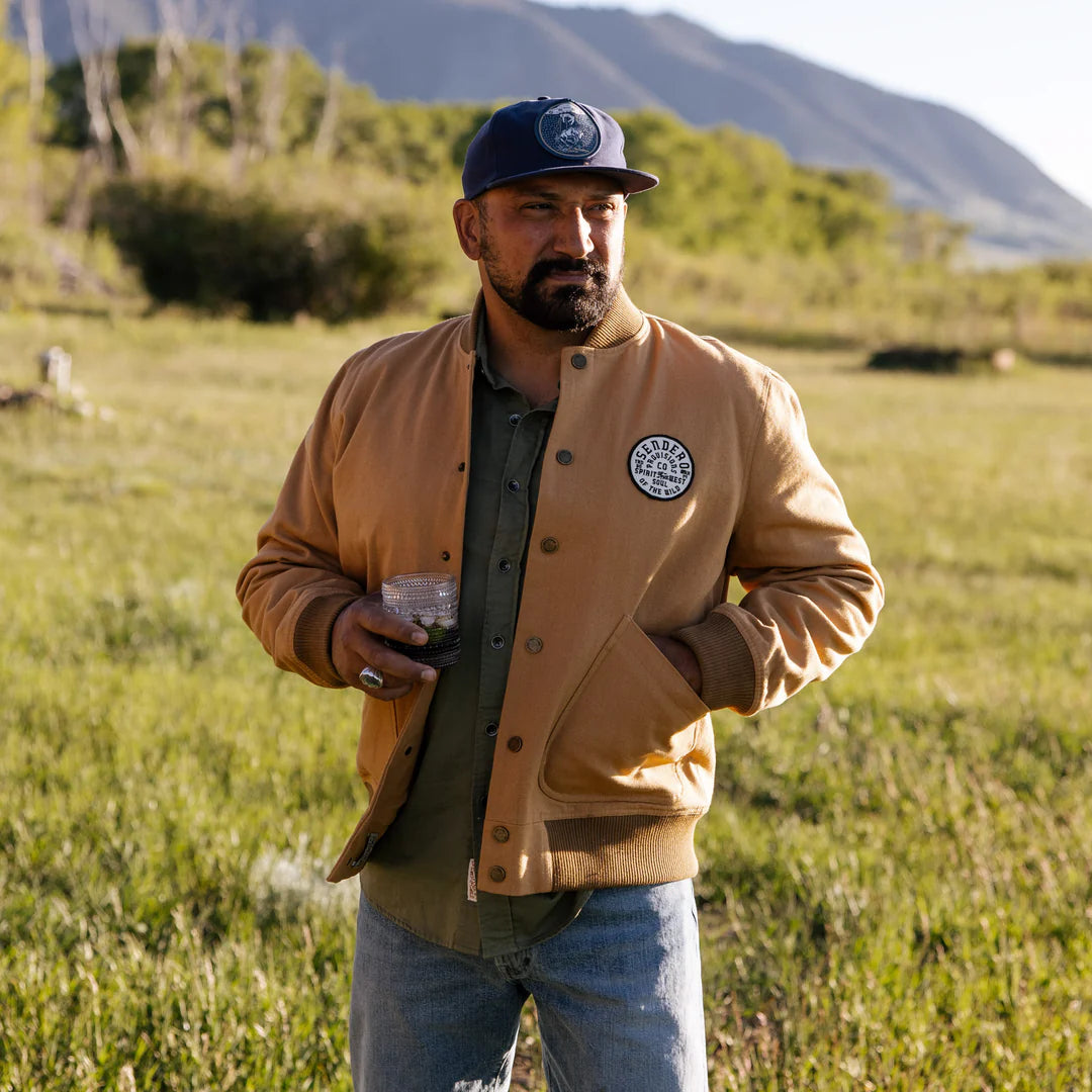 Sendero Charros & Aliens Navy Snapback Hat