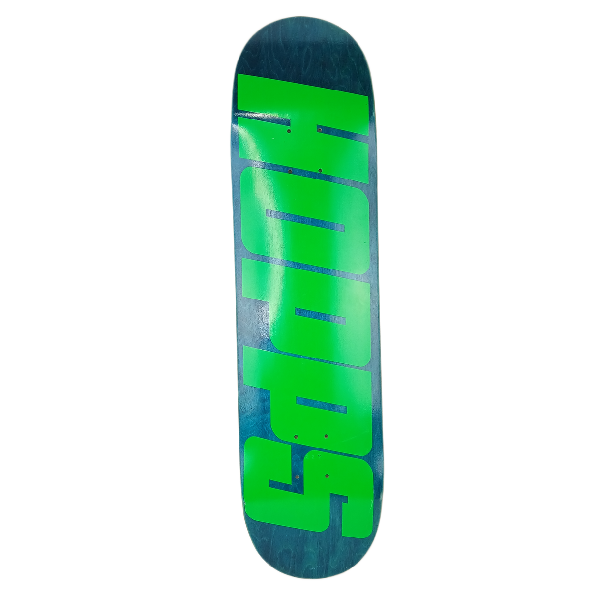 Hopps Team Blue Woodgrain Green Size 8.0" Vintage NOS Deck