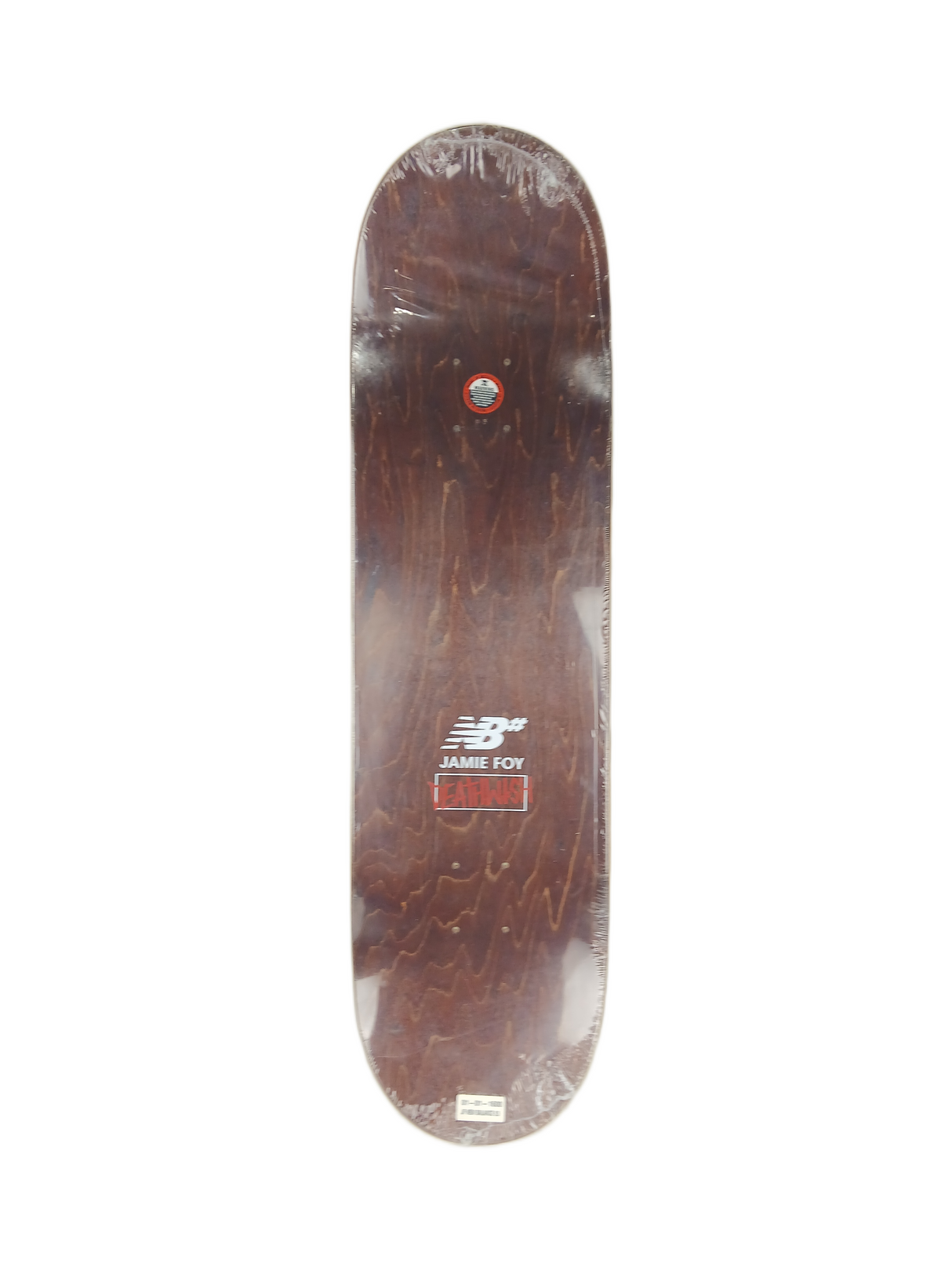 Deathwish X New Balance Jamie Foy Boombox Yellow Multi Size 8.5" Vintage NOS Deck