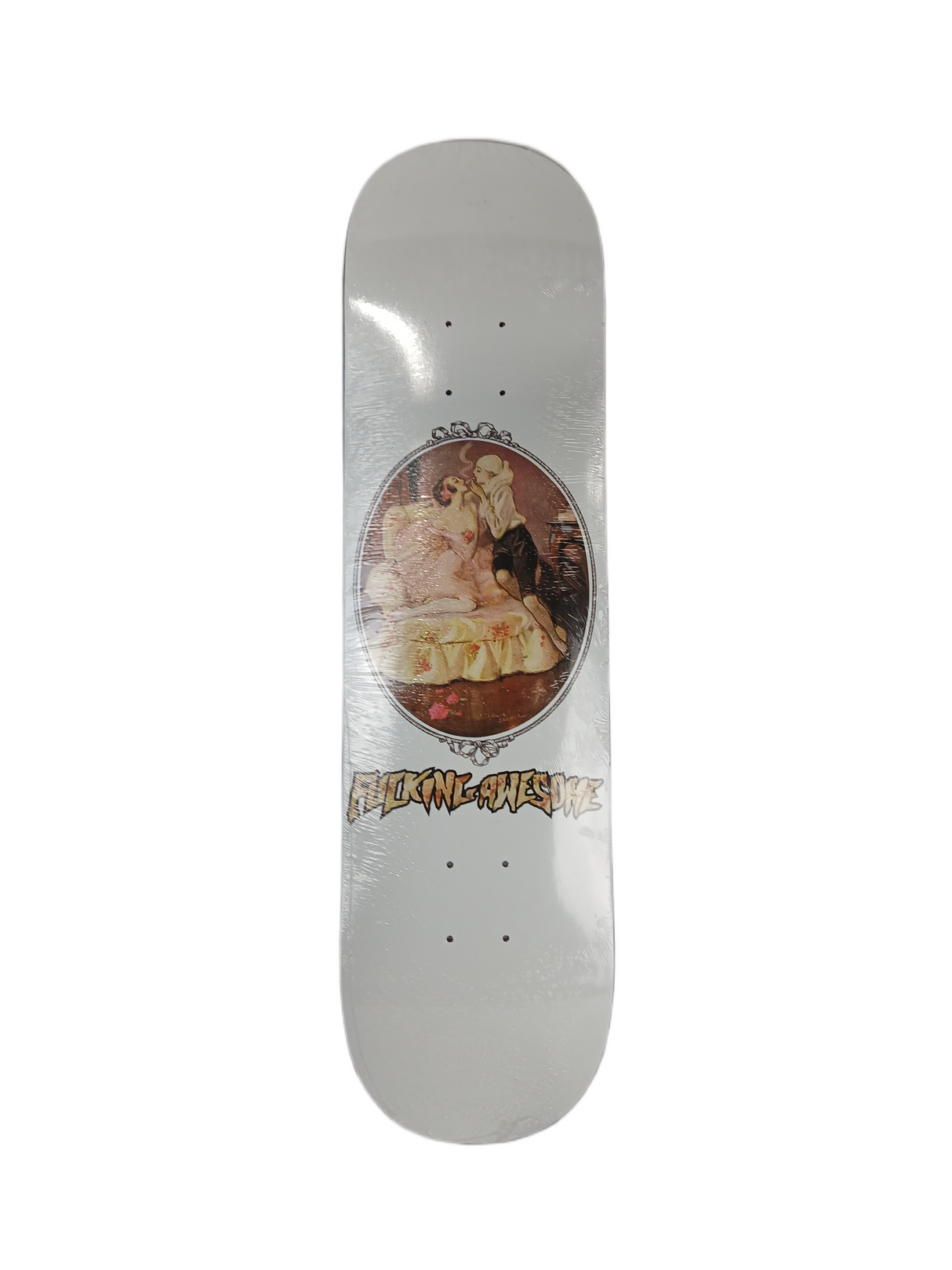 Fucking Awesome Sean Pablo Liaison White Multi Size 8.18" Vintage NOS Deck