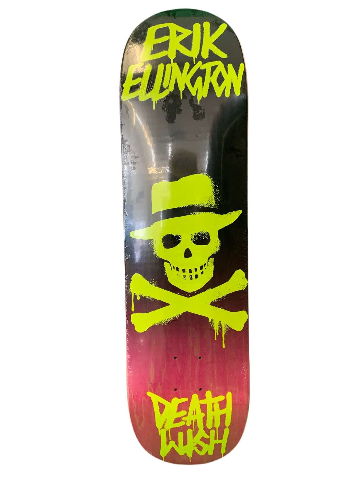 Deathwish Erik Ellington Skull Fade 8.125" Classic Skateboard Deck