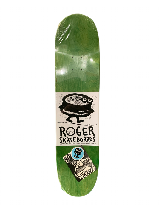 Roger Gorf Life Blue 8" Classic Skateboard Deck