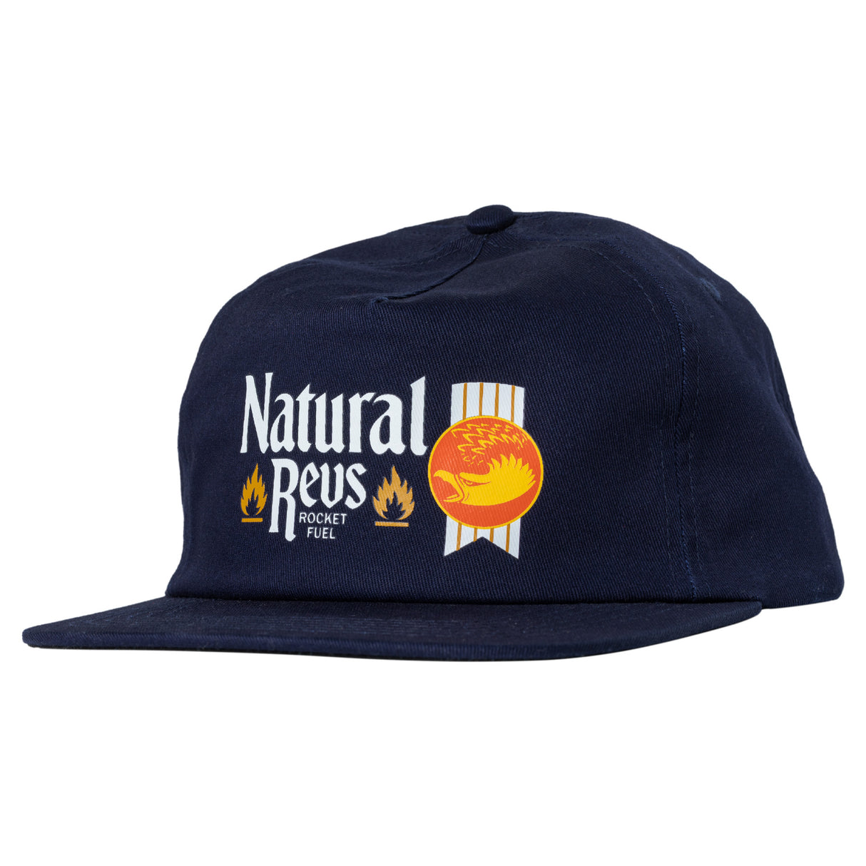 Antihero Natural Revs Navy Snapback Hat