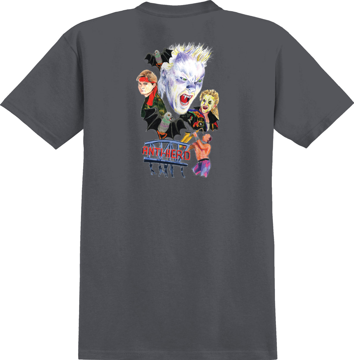 Antihero Still Believe Charcoal S/s Shirt