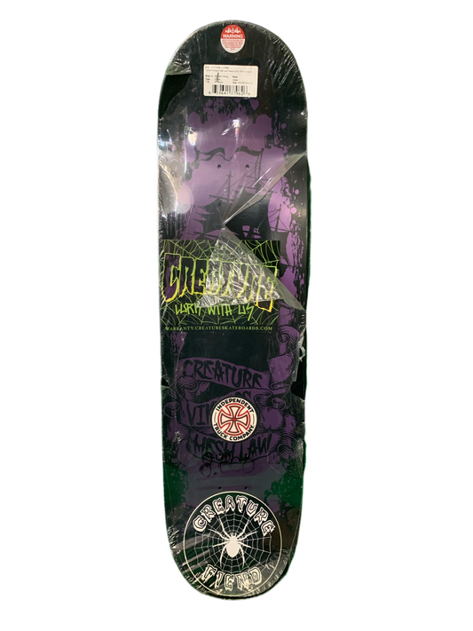 Creature Stu Graham Vikings of Hesh Law 8.8" Classic Skateboard Deck