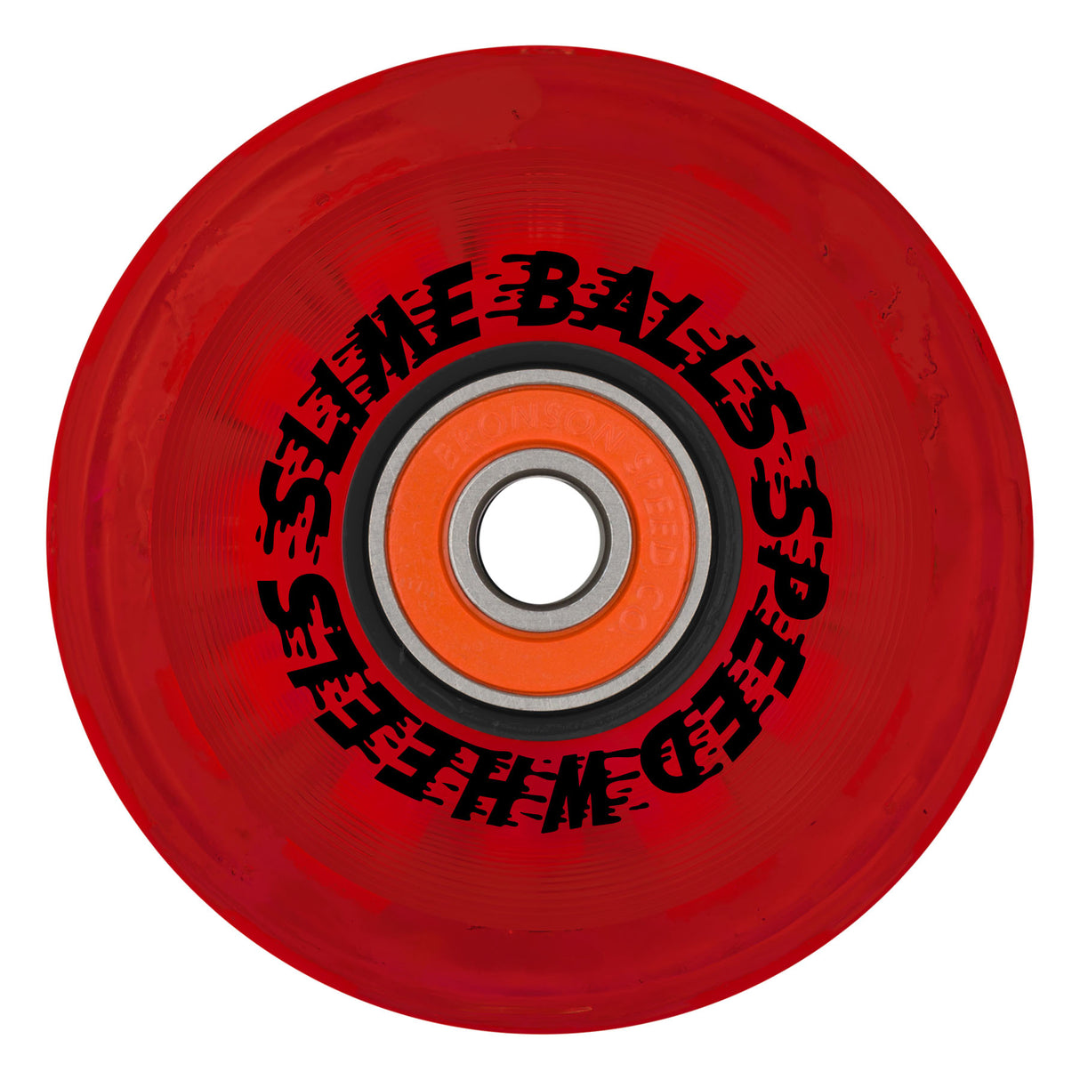 Slime Balls 60mm SB Cafe Light Ups OG Slime Red 78a Skateboard Wheels