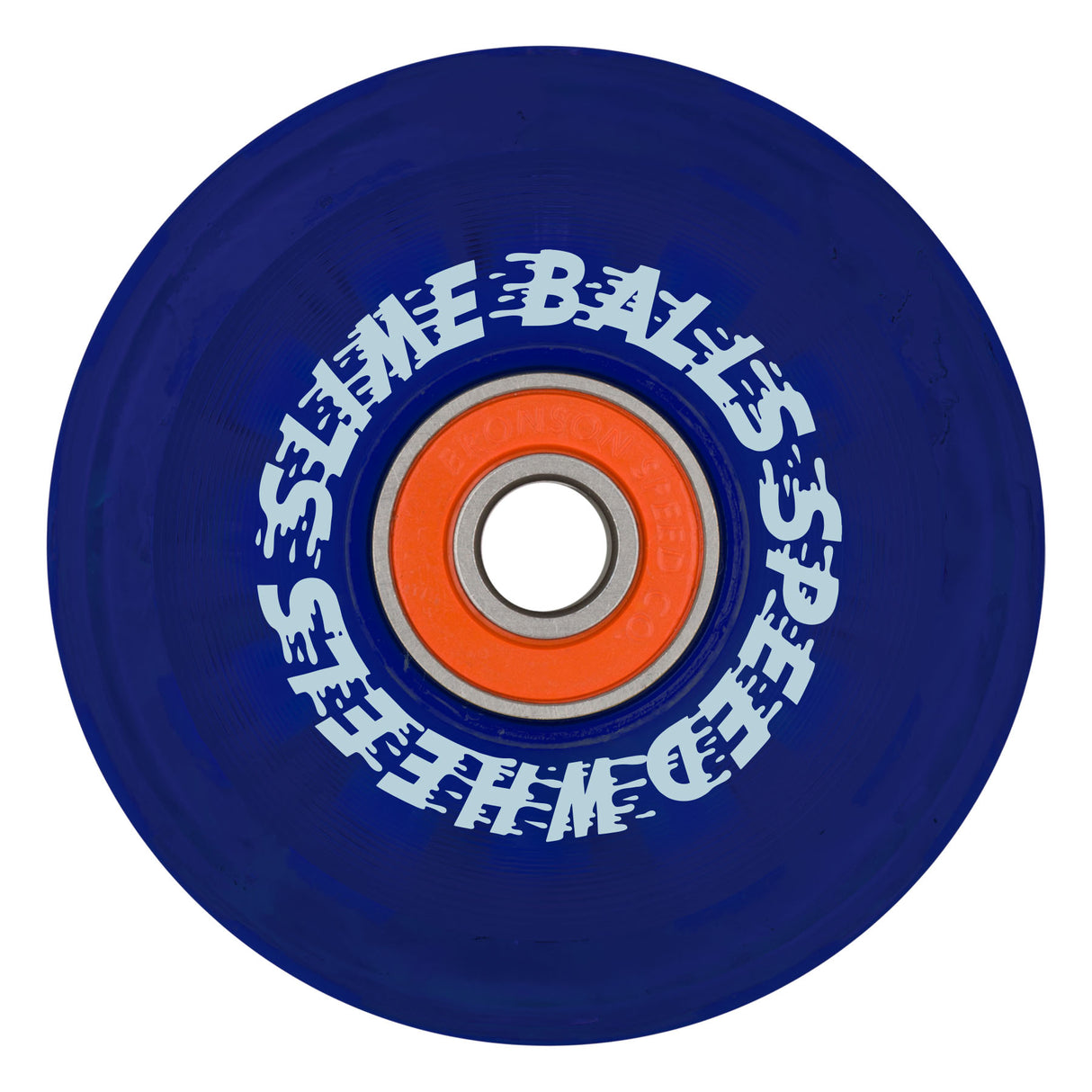 Slime Balls 66mm SB Ice Light Ups OG Slime Blue 78a Skateboard Wheels