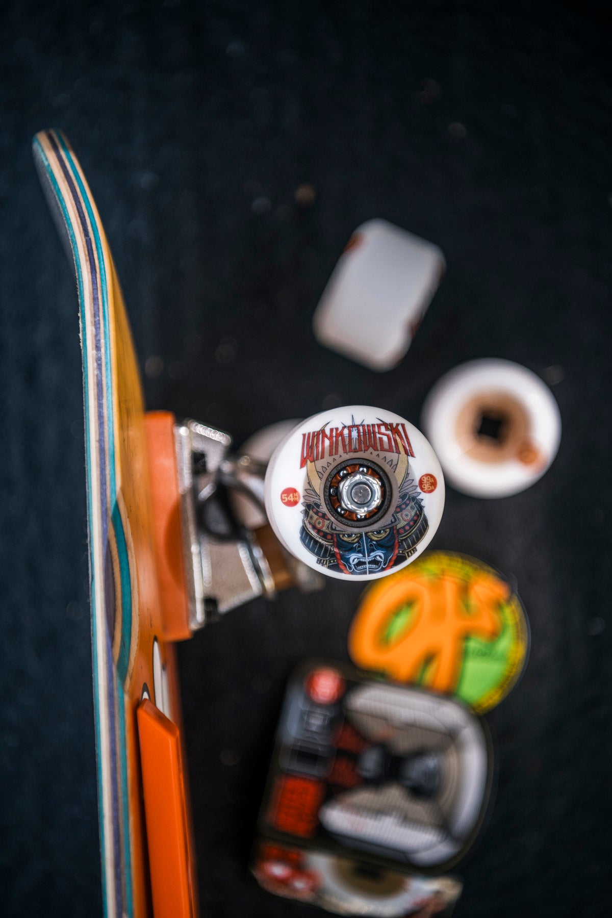 OJ Wheels 54mm Erick Winkowski Samurai Double Duro White Chubbies 99a/95a Skateboard Wheels