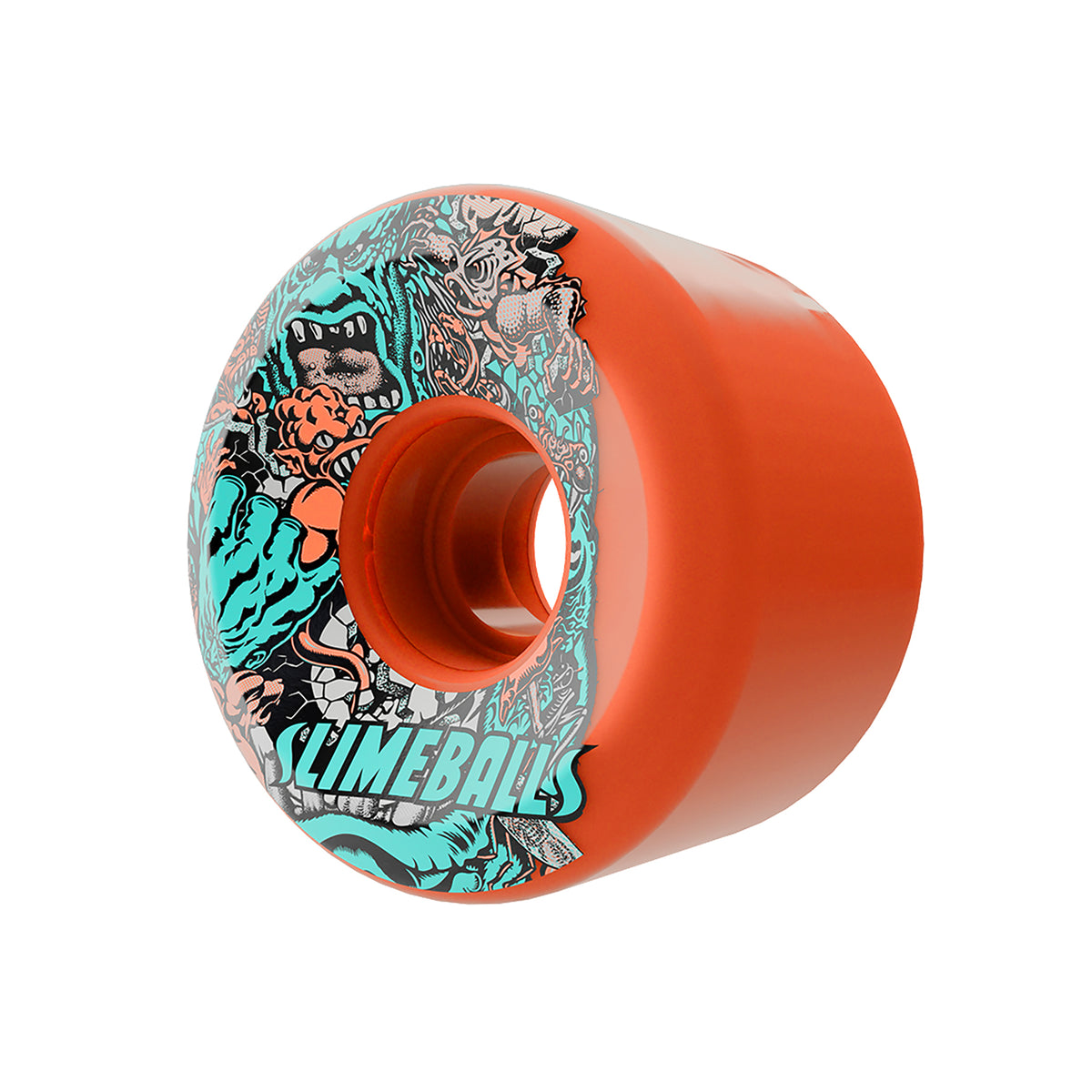 Slime Balls 60mm Rob Roskopp Five Reissue OG Slime Pink 78a Skateboard Wheels
