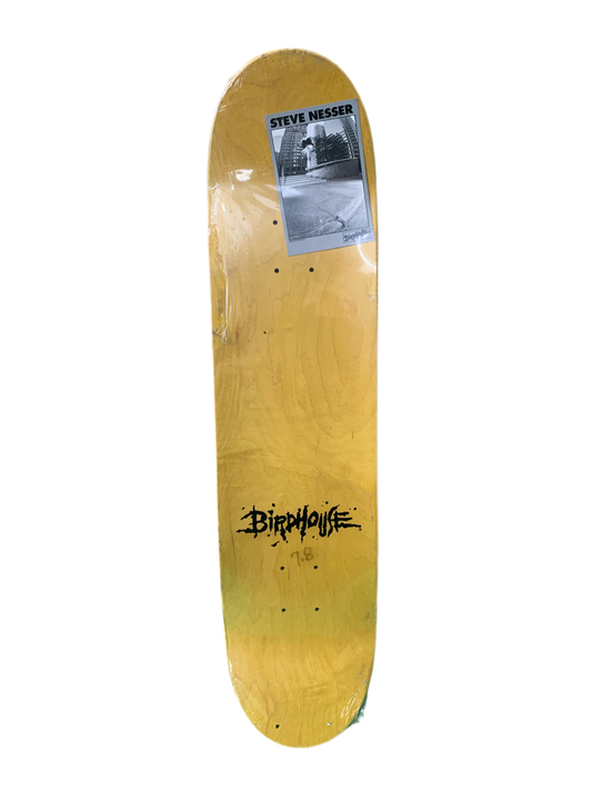 Birdhouse Steve Nesser Skull 7.8" Classic Skateboard Deck