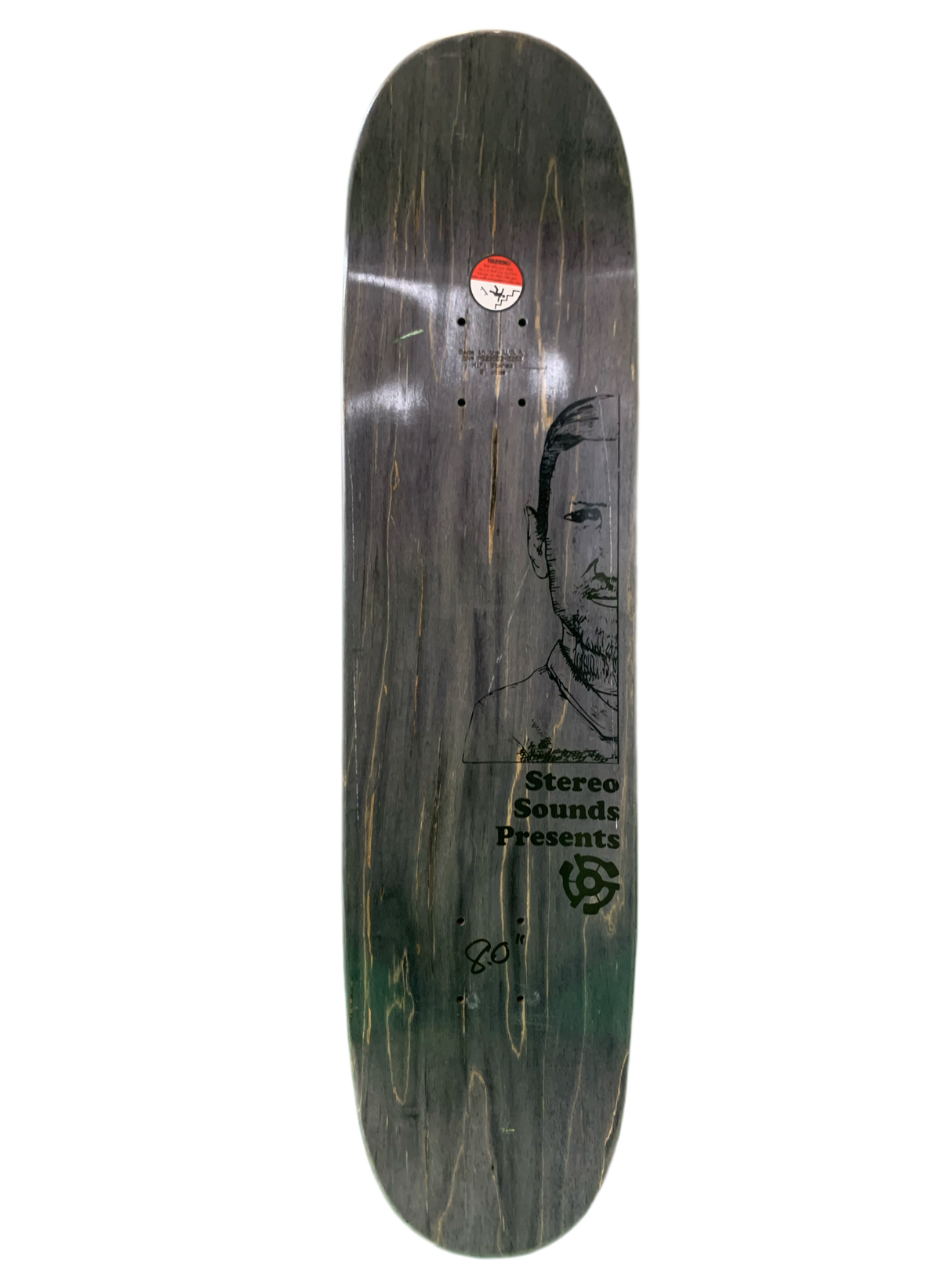 Stereo Clint Peterson Half Sketches 8" Classic Skateboard Deck